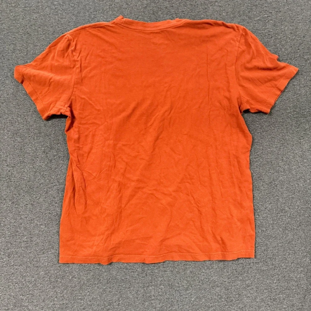 Modern The North Face Graphic T-Shirt Mens L Orange Good Half Dome Logo Tee